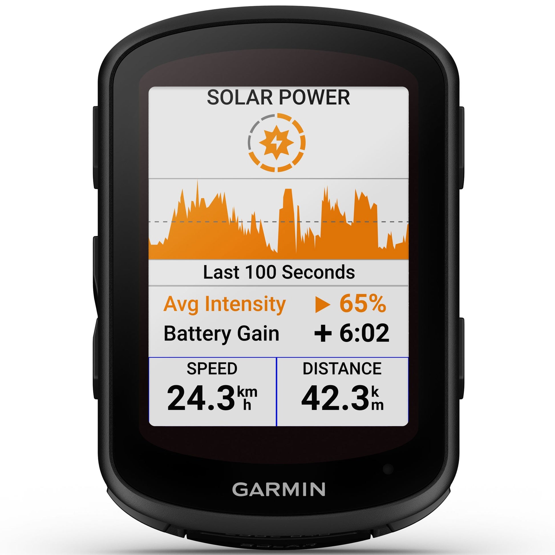 Edge 840 Solar GPS Cycling Computer With Handlebar Mount