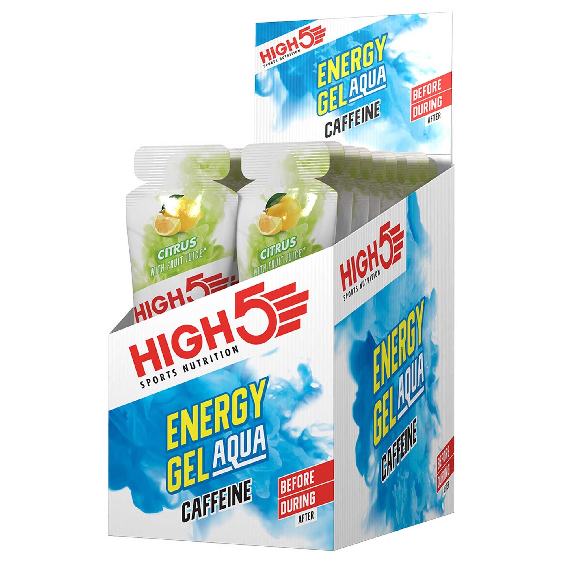Energy Gel Aqua Caffeine Box 66g x 20 Gels