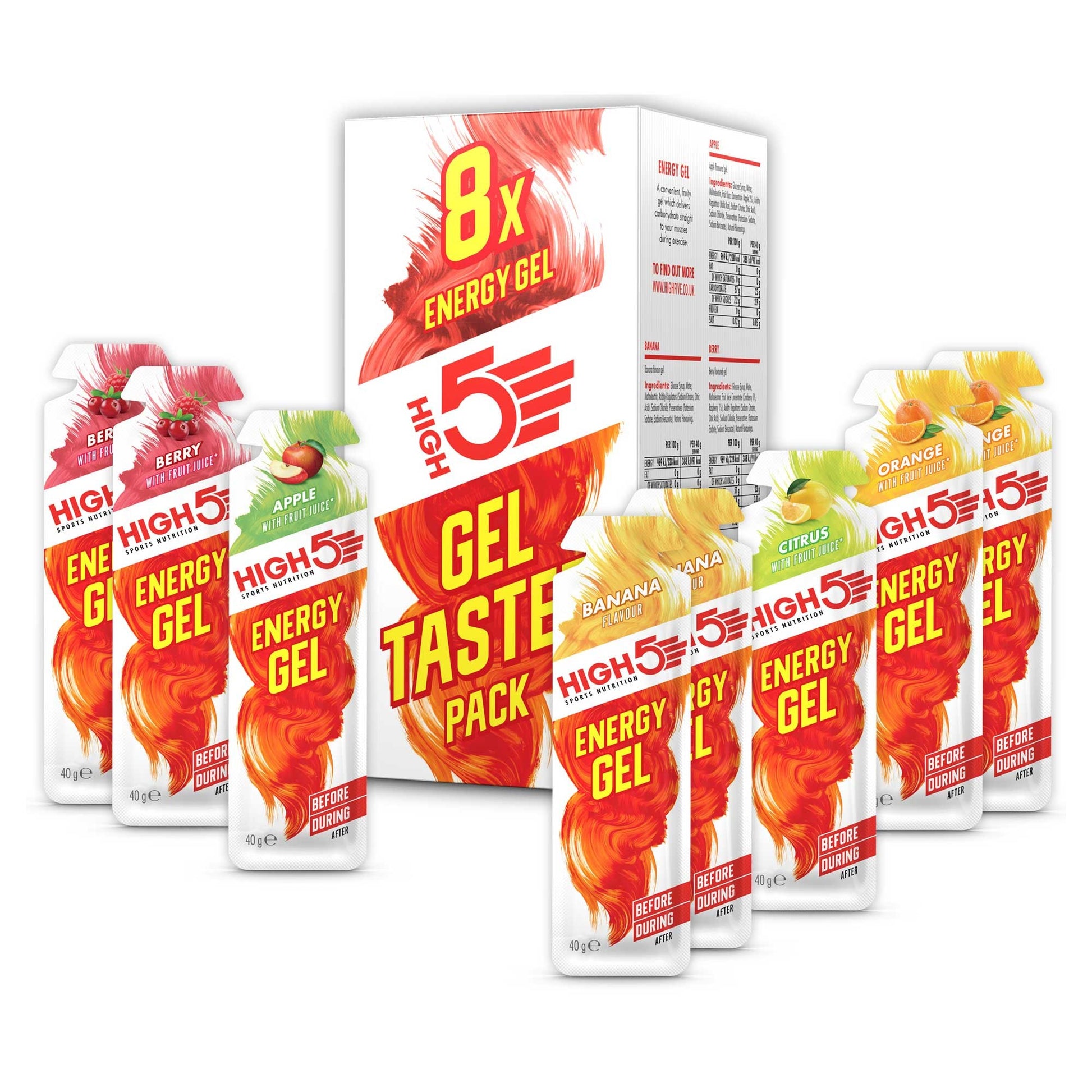 Gel Taster Pack (8 x 40g)