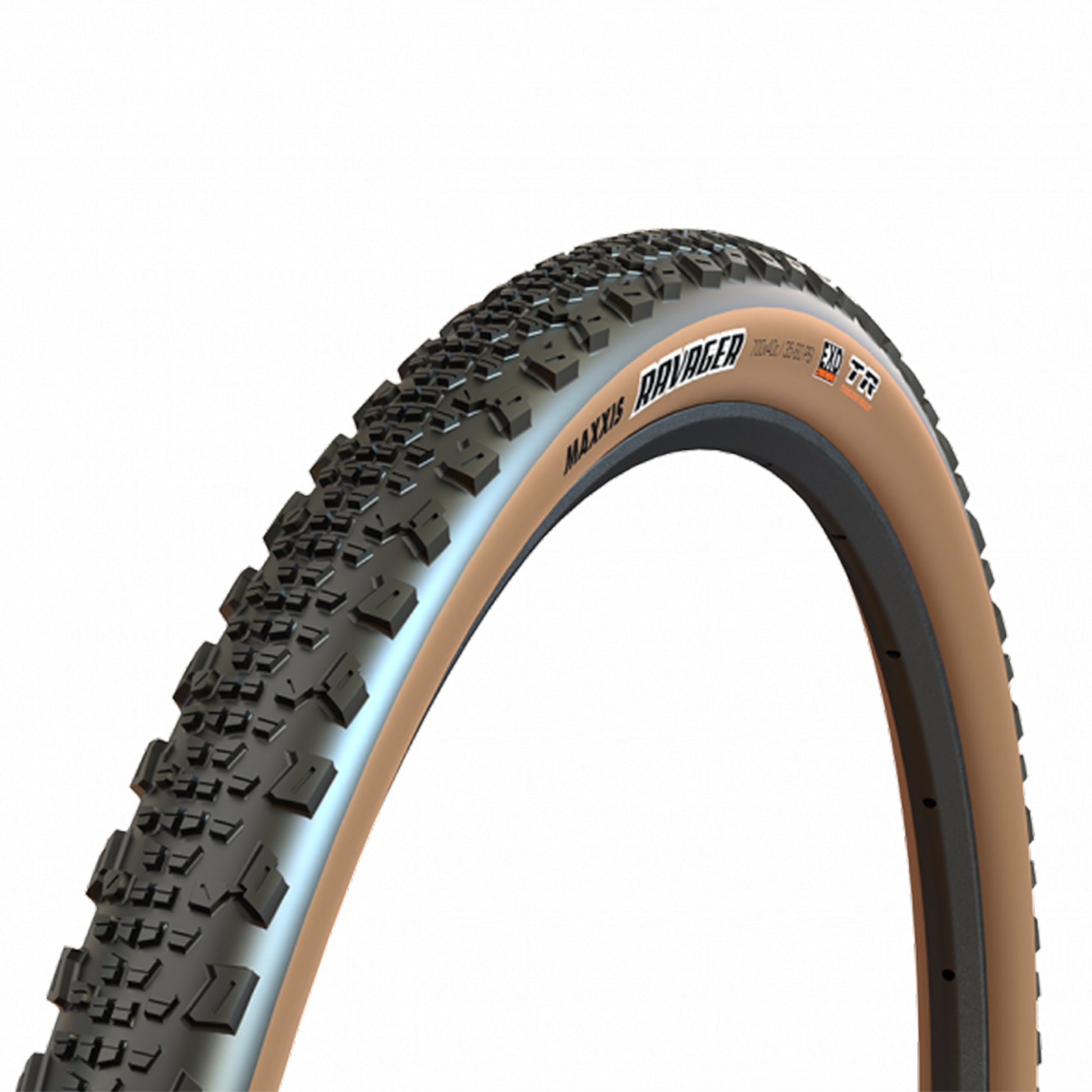Ravager EXO Tan Tubeless-Ready Gravel Bike Tyre