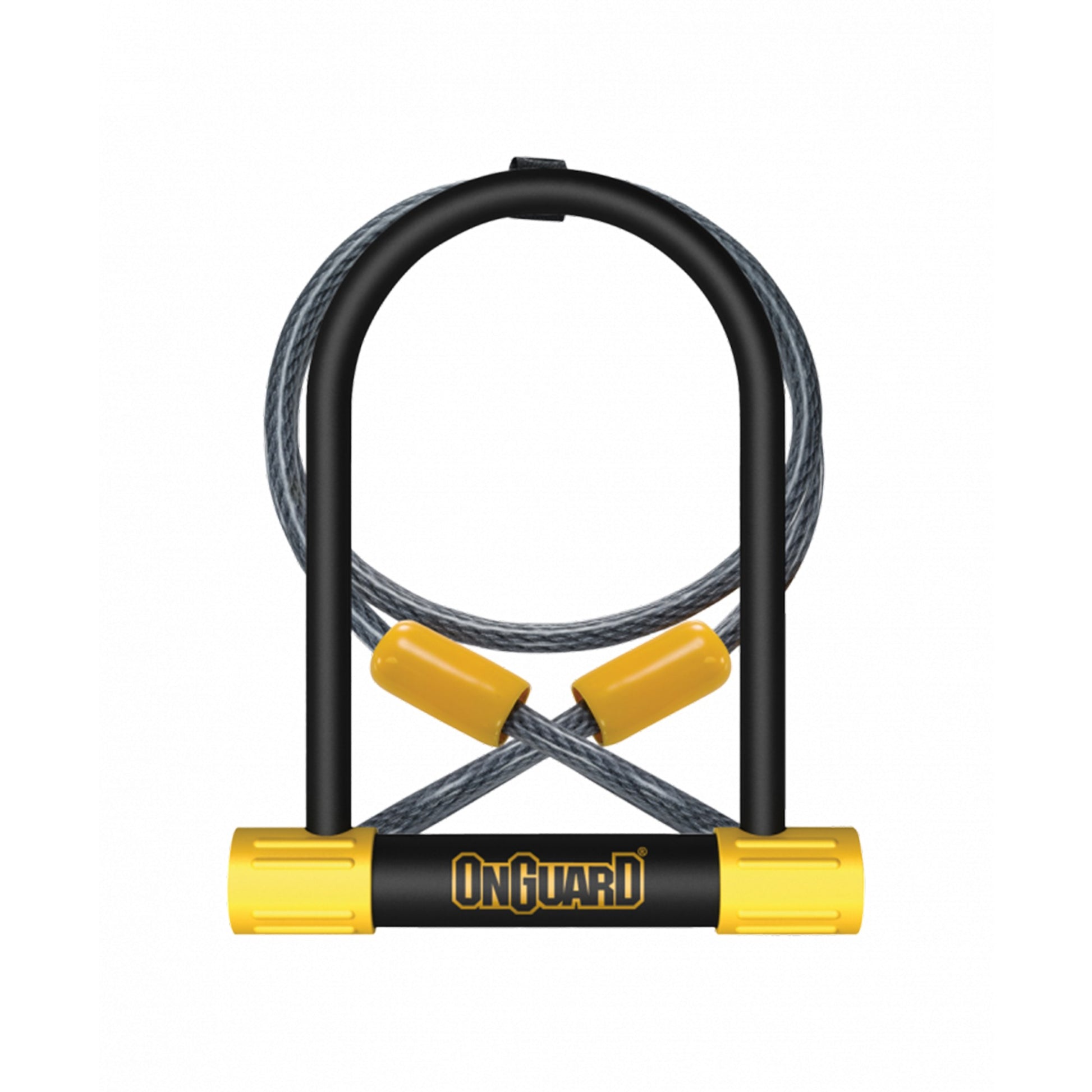 Bulldog D-Lock Sold Secure Silver and Cable
