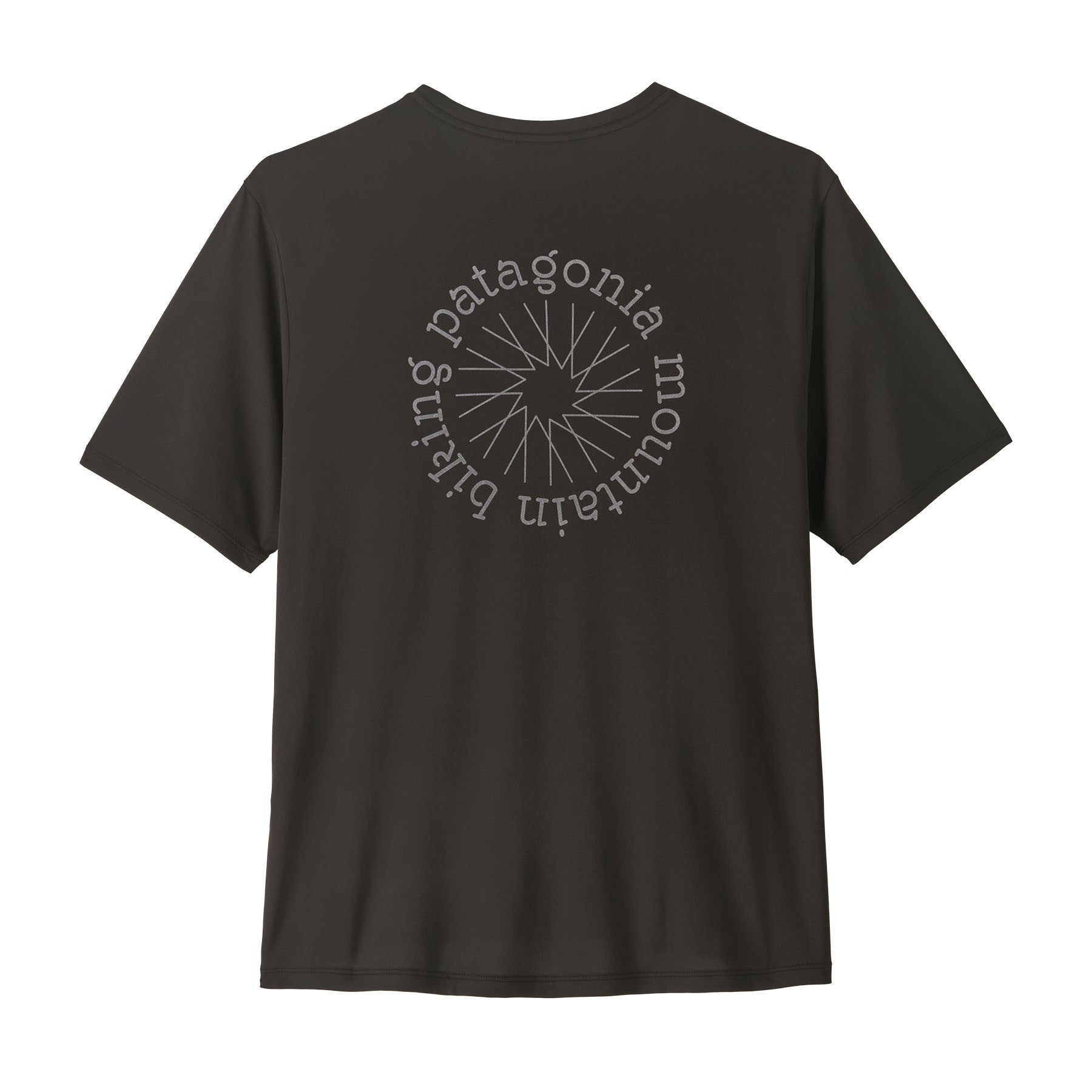Capilene Cool Daily Men's T-Shirt - Spoke Stencil Print