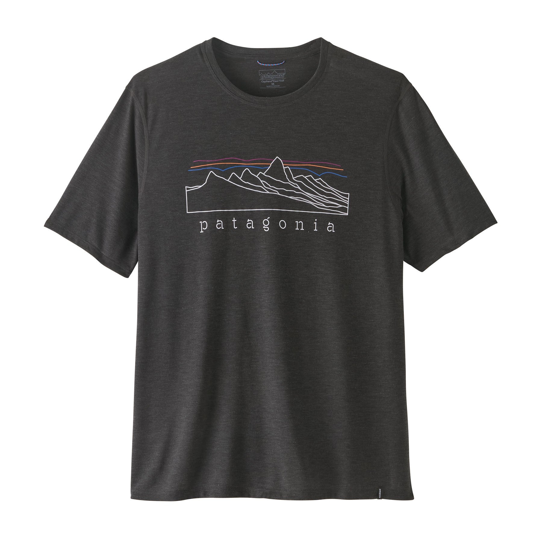 Capilene Cool Trail T-Shirt - Stratapeaks Print