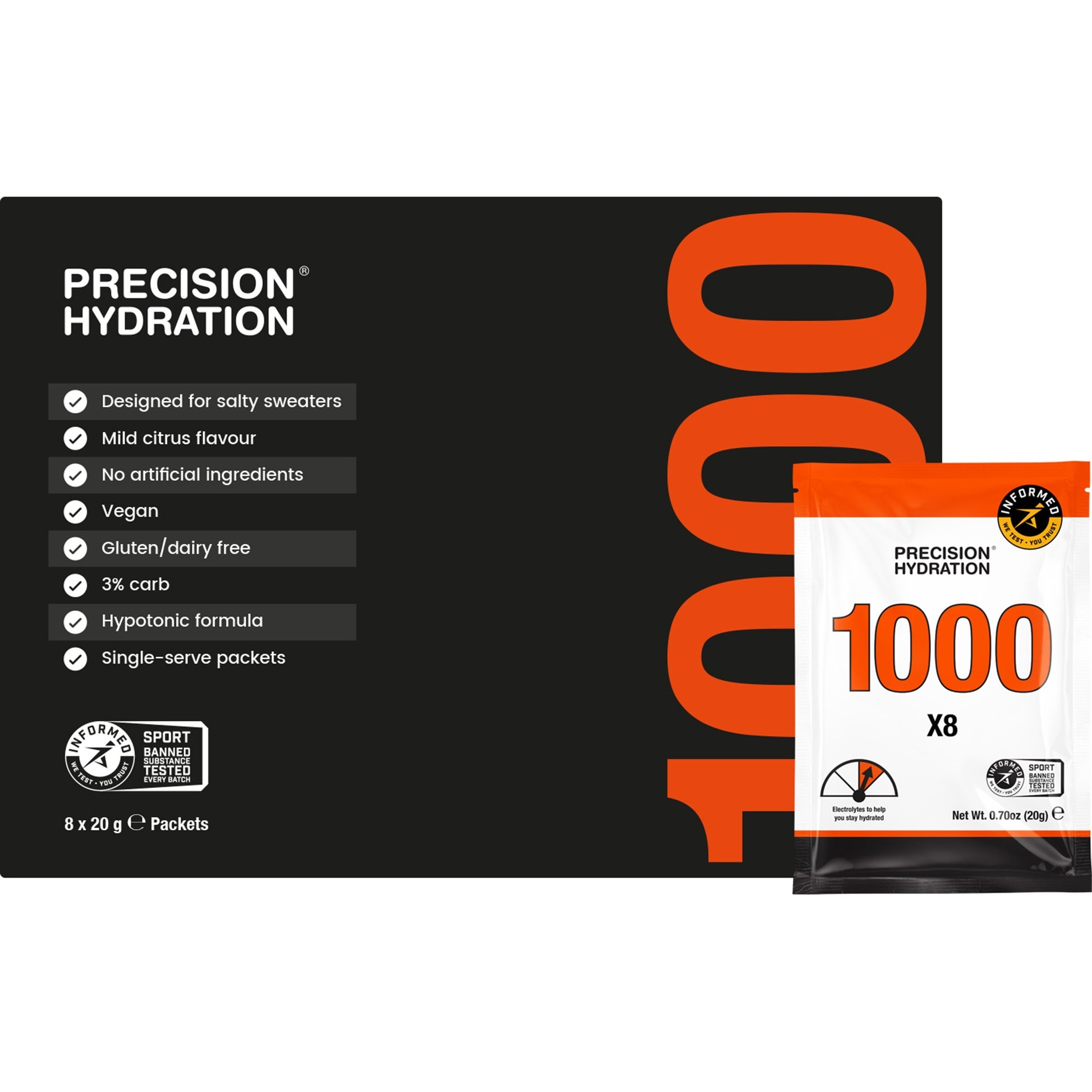 PH 1000 Hydration Powder Sachets