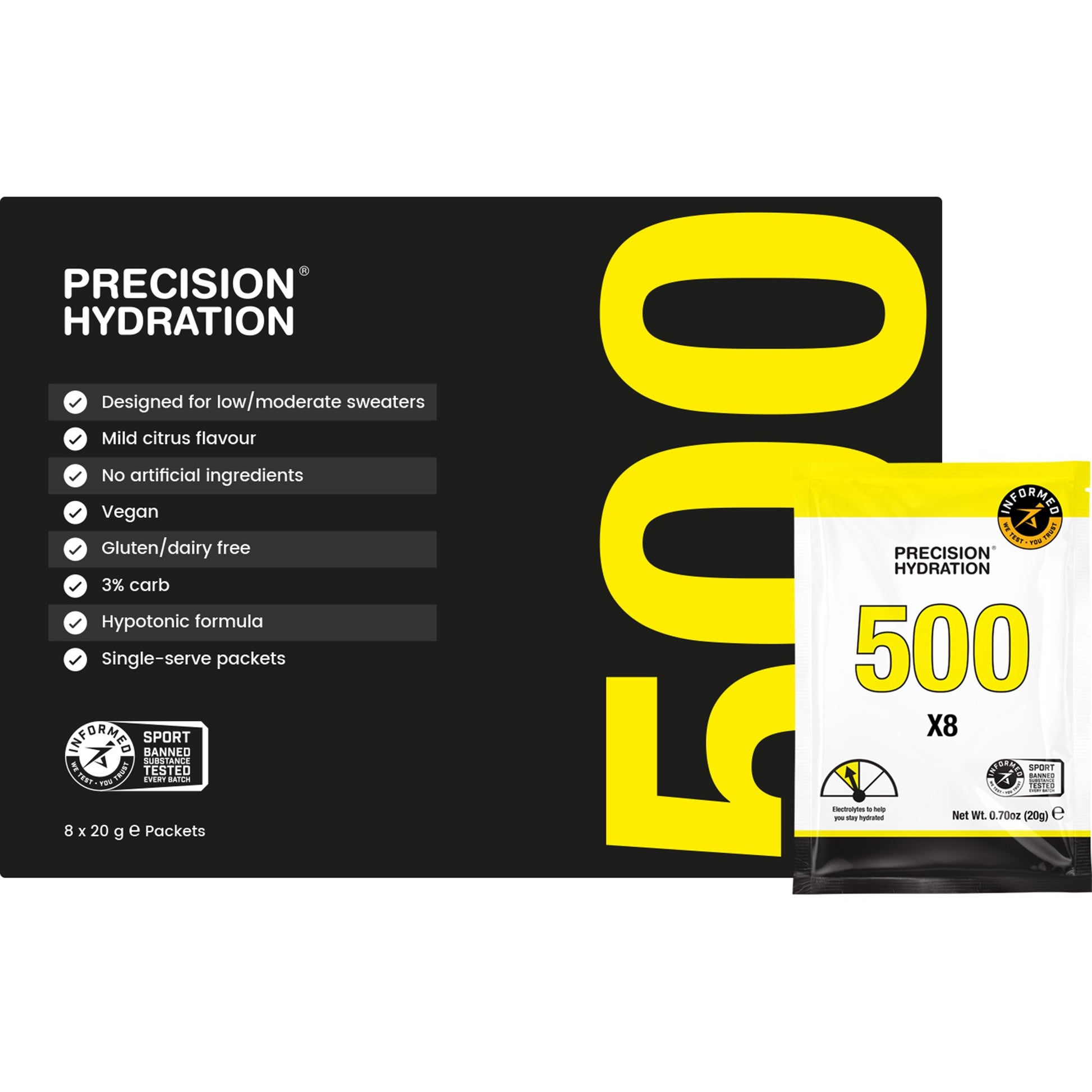 PH 500 Hydration Powder Sachets