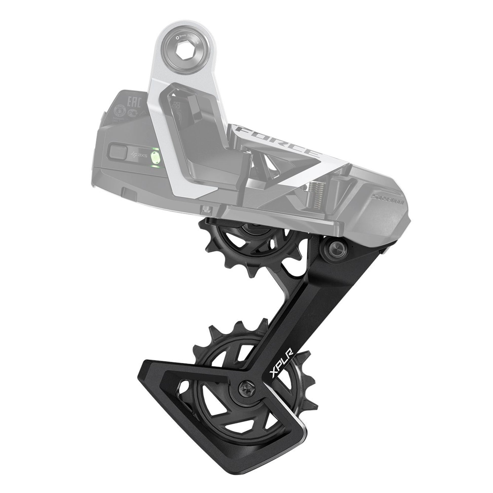 Force XPLR E1 Rear Derailleur Cage Assembly Kit