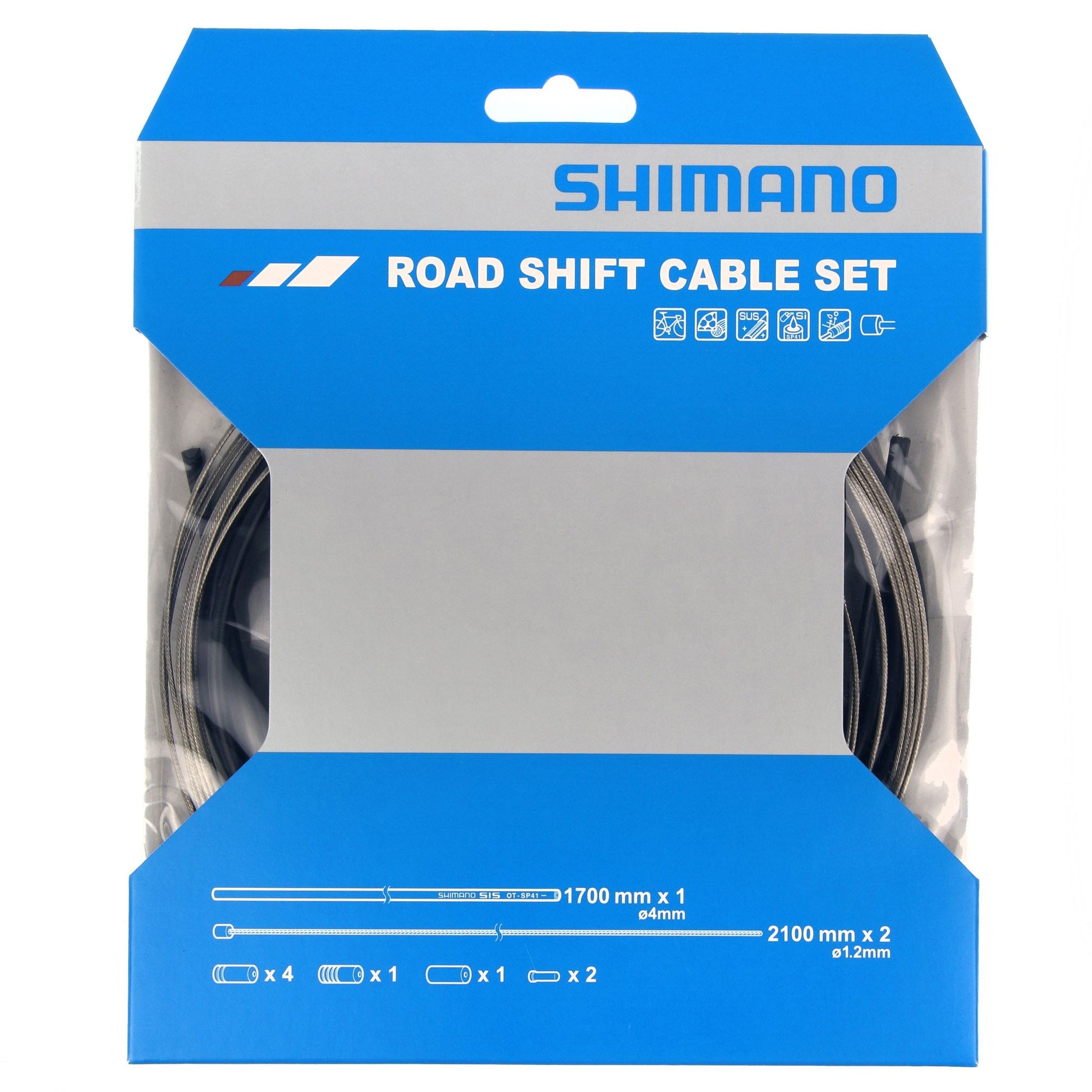 Road Shift Gear Cable Set Black